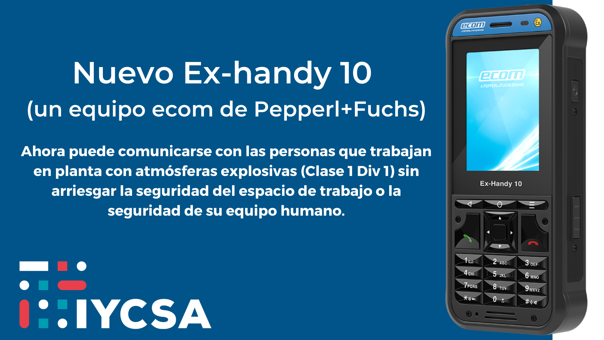Nuevo Ex-handy 10 (E-com de Pepperl+Fuchs (10)